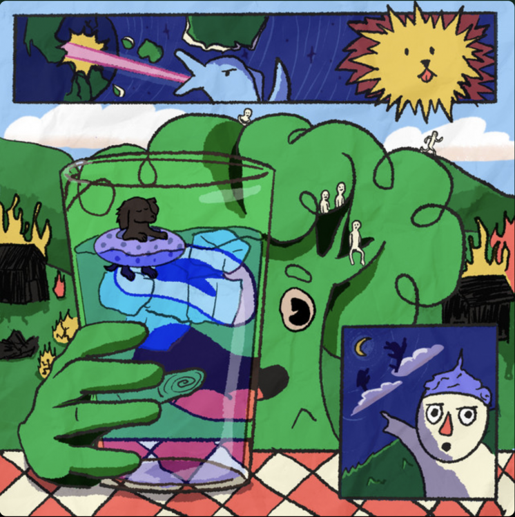 Portada del disco Los Vasos de Los Fibos.